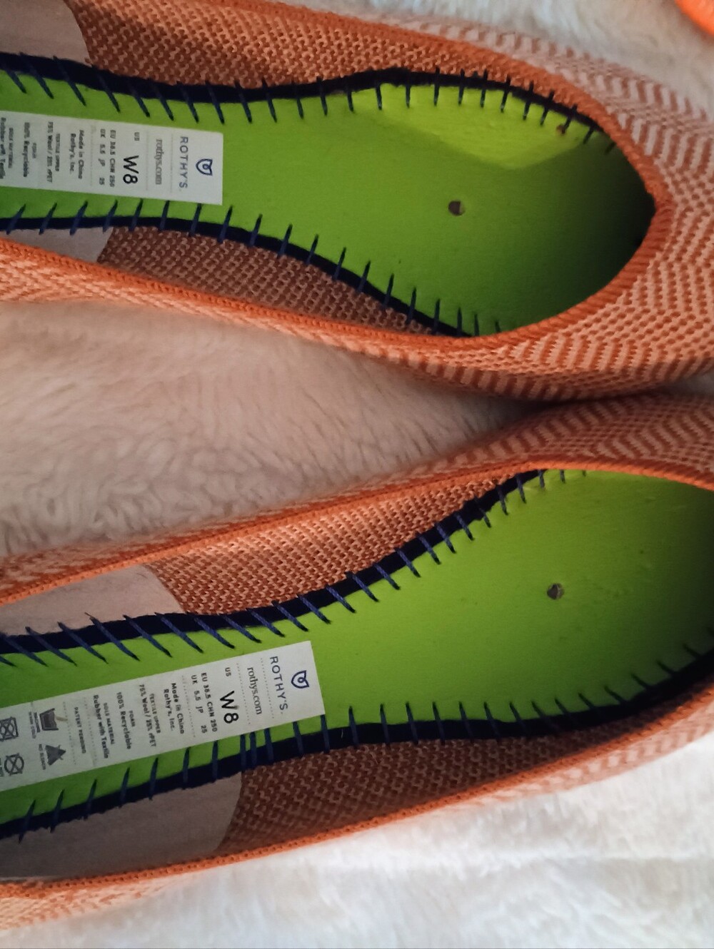 EUC Rothy's Merino Pointed Flats - Picture 4 of 6